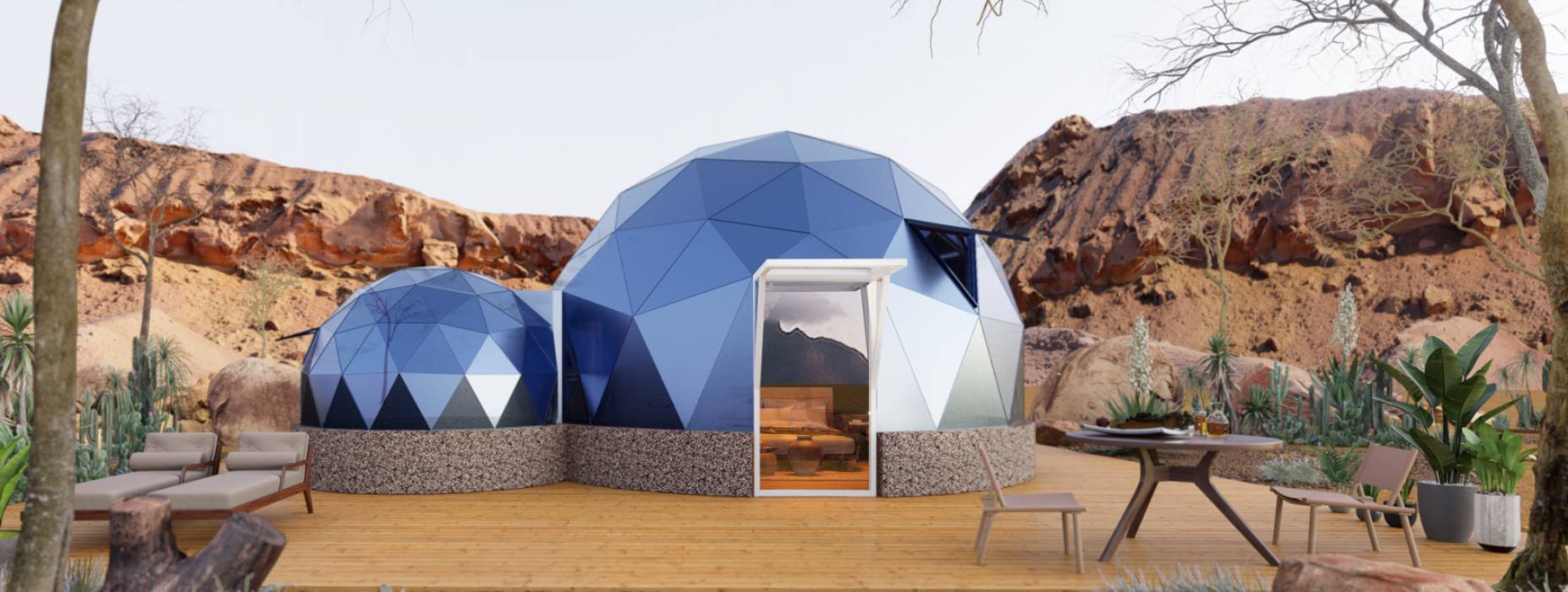 临翔区球形智能光伏玻璃星空房